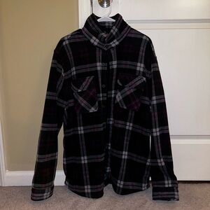 Boston Traders Black and Red Plaid Jacket